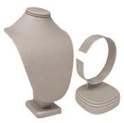 Metallic Beige Displays