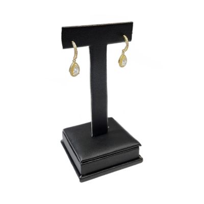 Black earring stand discount