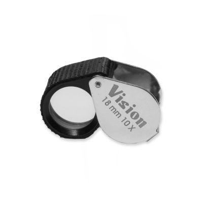 VISION 10X RUBBER GRIP LOUPE - Jewelry Display Inc
