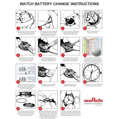 Batterie Renata 364 Per Orologi - 10 Pezzi, Ossido D'Argento, 1.55V, Lunga Durata - Foto 4