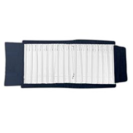 ITALIAN BLUE DIVIDED CHAIN ROLL - Jewelry Display Inc