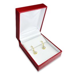 RED DROP EARRING BOX - Jewelry Display Inc