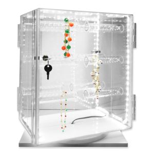 Clear jewelry display sales