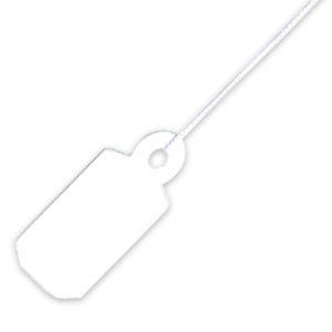 Frosted Plastic String Tags for Pricing Jewelry | Tie-On Price Tags For  Jewelry Display