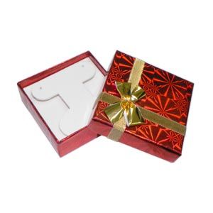 12pc Jewelry Gift Boxes for Necklace and Earrings Jewelry Boxes Red Gift  Boxes