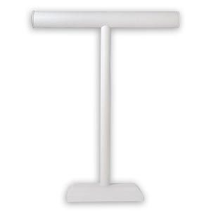 18 Inch White T Bar Chain Display Necklace Display necklace