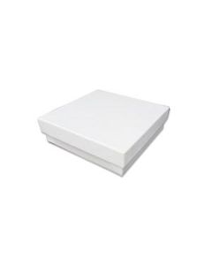 WHITE KROME COTTON FILLED BOX (100)