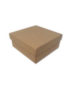 BROWN KRAFT COTTON BOX (100)