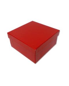 CHERRY RED COTTON FILLED BOX (100)