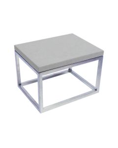 MED STEEL/GREY METAL PLATFORM