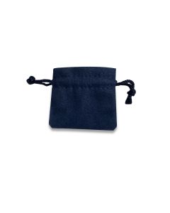 CLOSEOUT NAVY FAUX SUEDE POUCH (40)