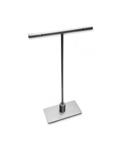 MATTE SILVER METAL EARRING STAND