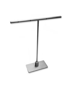 MATTE SILVER METAL EARRING STAND