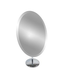 CHROME 18" OVAL MIRROR