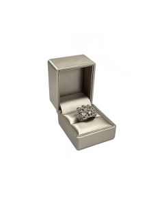 CHAMPAGNE LINEN RING BOX