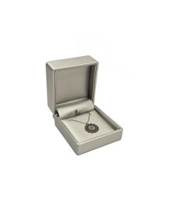 CHAMPAGNE LINEN PENDANT BOX