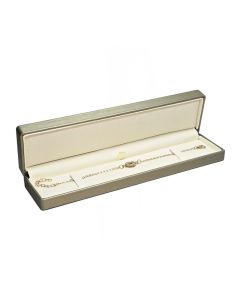 M. GREEN/CREAM BRACELET BOX