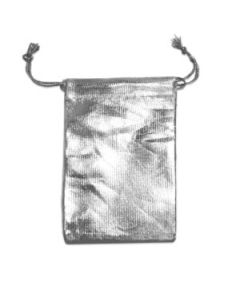 SILVER METALLIC POUCH (DOZ)