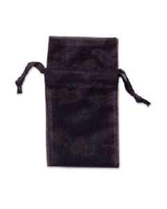 4.25" X 6.25" ORGANZA BK POUCH