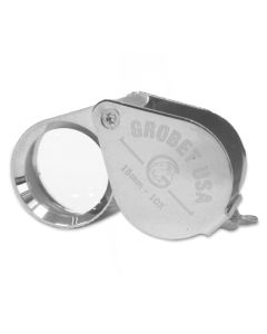 SILVER LOUPE 10X DIAMOND CUT