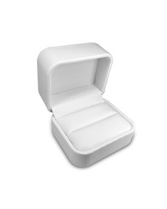 WHITE DOUBLE RING BOX