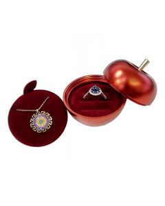 RED ALUMINUM APPLE GIFT BOX