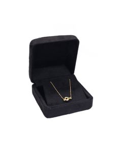 FAUX SUEDE ROLL TOP PENDANT BX