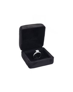 FAUX SUEDE ROLL TOP CLIP RING