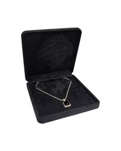 SUEDE ROLL TOP NECKLACE