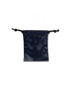 BLACK LINEN LEATHERETTE POUCH (DOZ)