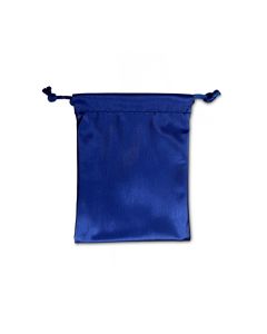 BLUE LINEN LEATHERETTE POUCH (DOZ)