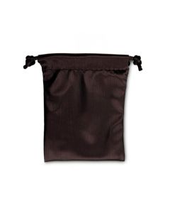 CHOCO LINEN LEATHERETTE POUCH (DOZ)