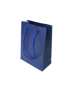 4.5'' X 6'' BLUE GIFT BAGS (12)