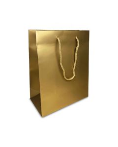 7.5'' X 9.5'' GOLD/GOLD BAGS (12)