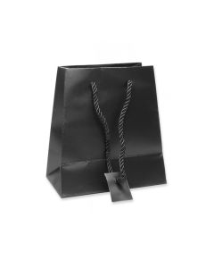 6'' x 6.25'' BLACK BAGS (12)