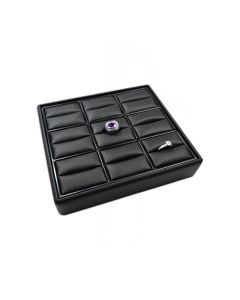 BLACK LIGHTWEIGHT 9 RING TRAY