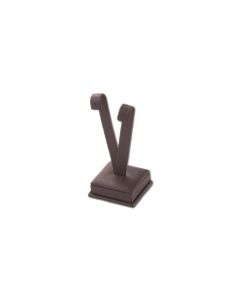 BROWN TALL EARRING STAND