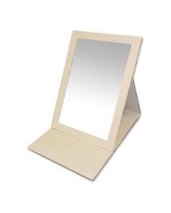 8 X 12 CHOCOLATE/BEIGE MIRROR