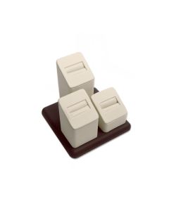 CHOCOLATE/BEIGE RING STAND