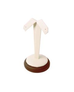 CHOCOLATE/BEIGE EARRING STAND