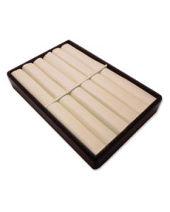 CHOCOLATE/BEIGE 10 BANGLE TRAY