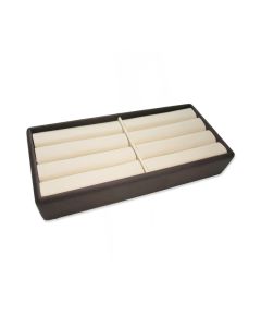 CHOCO/BEIGE LIGHTWEIGHT 6 BANGLE TRAY