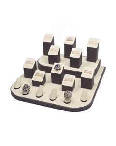 CHOCOLATE/BEIGE MAGNETIC SET