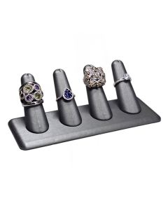 SILVER/GREY 4 FINGER DISPL
