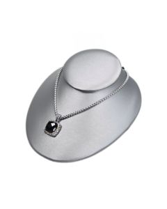 SILVER LRG FLAT NECK