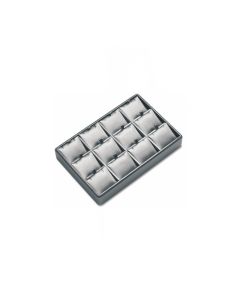 SILVER/GRAY 12 PENDANT TRAY