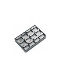 SILVER/GRAY 12 EARRING TRAY