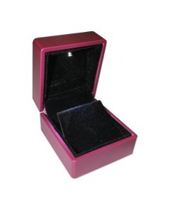 PURPLE EARRING BOX W/ LED LIGHT