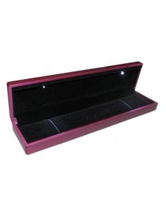 PURPLE BRACELET BOX W/ LED LIGHT