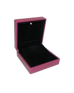 PURPLE LARGE PENDANT BOX W/ LED LIGHT